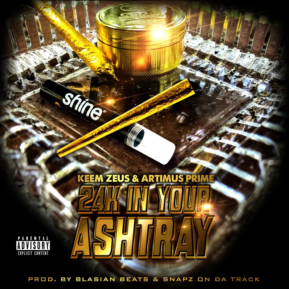 Обложка альбома «24kinyourashtray (feat. Artimus Prime) - Single» — Keem Zeus
