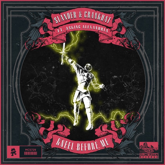 Cover artwork for Kneel Before Me (feat. Asking Alexandria)