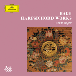 Bach 333: Harpsichord Works - Justin Taylor Cover Art