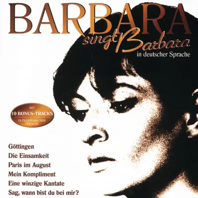 Barbara singt Barbara (in deutscher Sprache) - Barbara
