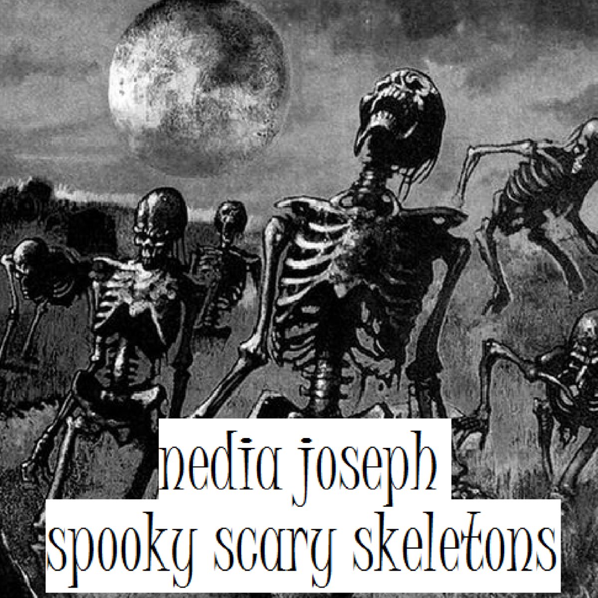 Scary skeleton текст