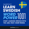 Learn Swedish - Word Power 1001: Beginner Swedish #3 (Unabridged) - Innovative Language Learning
