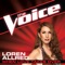 When Love Takes Over - Loren Allred lyrics