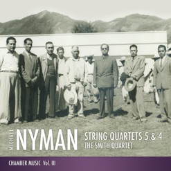 NYMAN/STRING QUARTETS 5 & 4 cover art