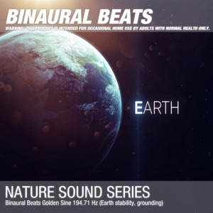 Binaural Beats Golden Sine 194.71 Hz (Earth stability, grounding)