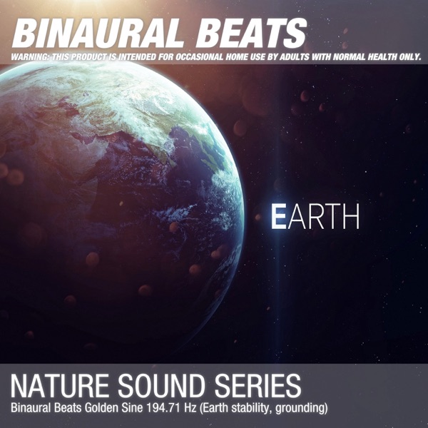 Binaural Beats Golden Sine 194.71 Hz (Earth stability, grounding)