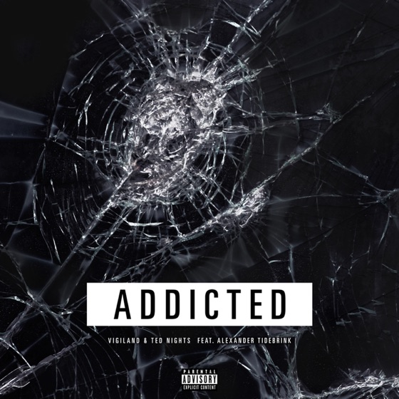 Cover artwork for Addicted (feat. Alexander Tidebrink)