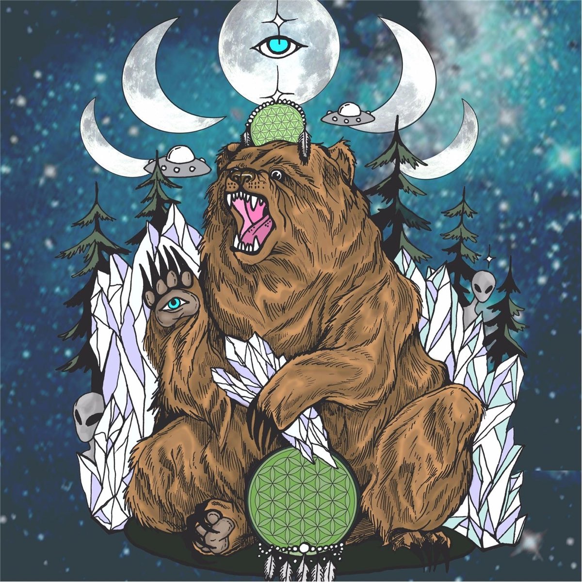 Spirit bear. Медведь Гризли обои арт. Великий медведь Легенда. Bear Mystical Art. Great Bear Spirit Classic.