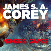 Audiobook cover for Nemesis Games by James S. A. Corey