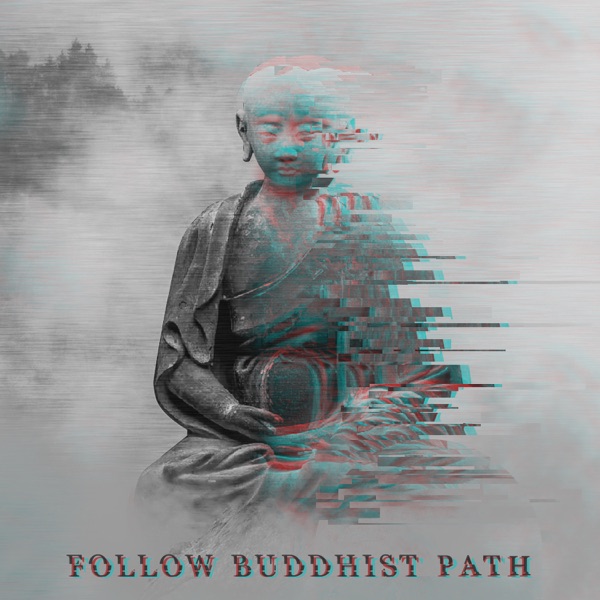 Follow Buddhist Path - Mute and Shelter, Calm Mind Control, Contemplating Life, Sitting Zazen Meditation