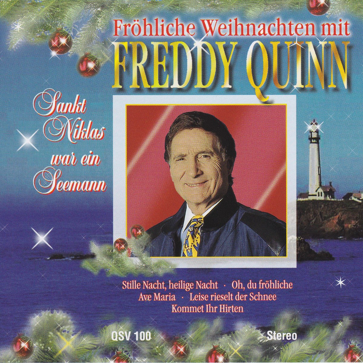 Seemanns Weihnachtslieder Christbaumkugeln Weiß Kunststoff