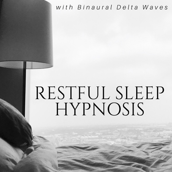 Restful Sleep Hypnosis with Binaural Delta Waves, Long Sleeping Song with Alpha Waves, Healing Touch (432 hz)
