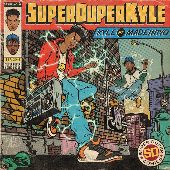 Cover artwork for SUPERDUPERKYLE (feat. MadeinTYO)
