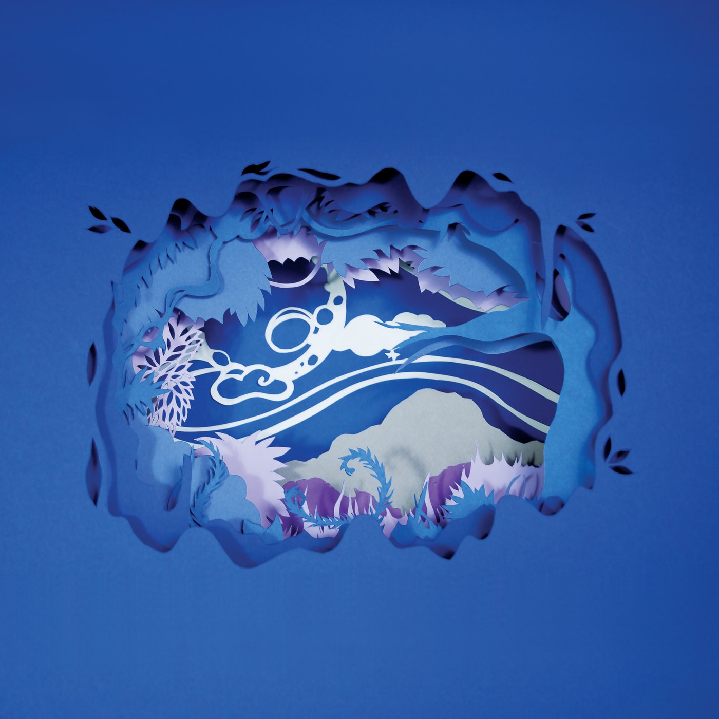 Rainbow Plumage, Blue Shadows and Emptiness