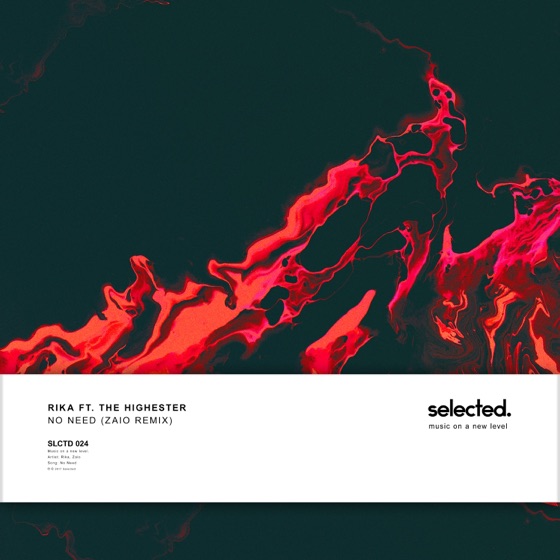 Cover artwork for No Need (feat. The HIGHESTER) [ZAIO Remix]