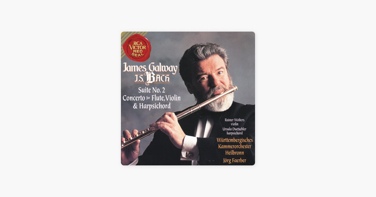 Concerto for Flute, Violin, Harpsichord, Strings and Continuo in A Minor,  BWV 1044: II. Adagio, ma non tanto e dolce by James Galway, Rainer Wolters,  Ursula Duetschler & Jörg Faerber - Song