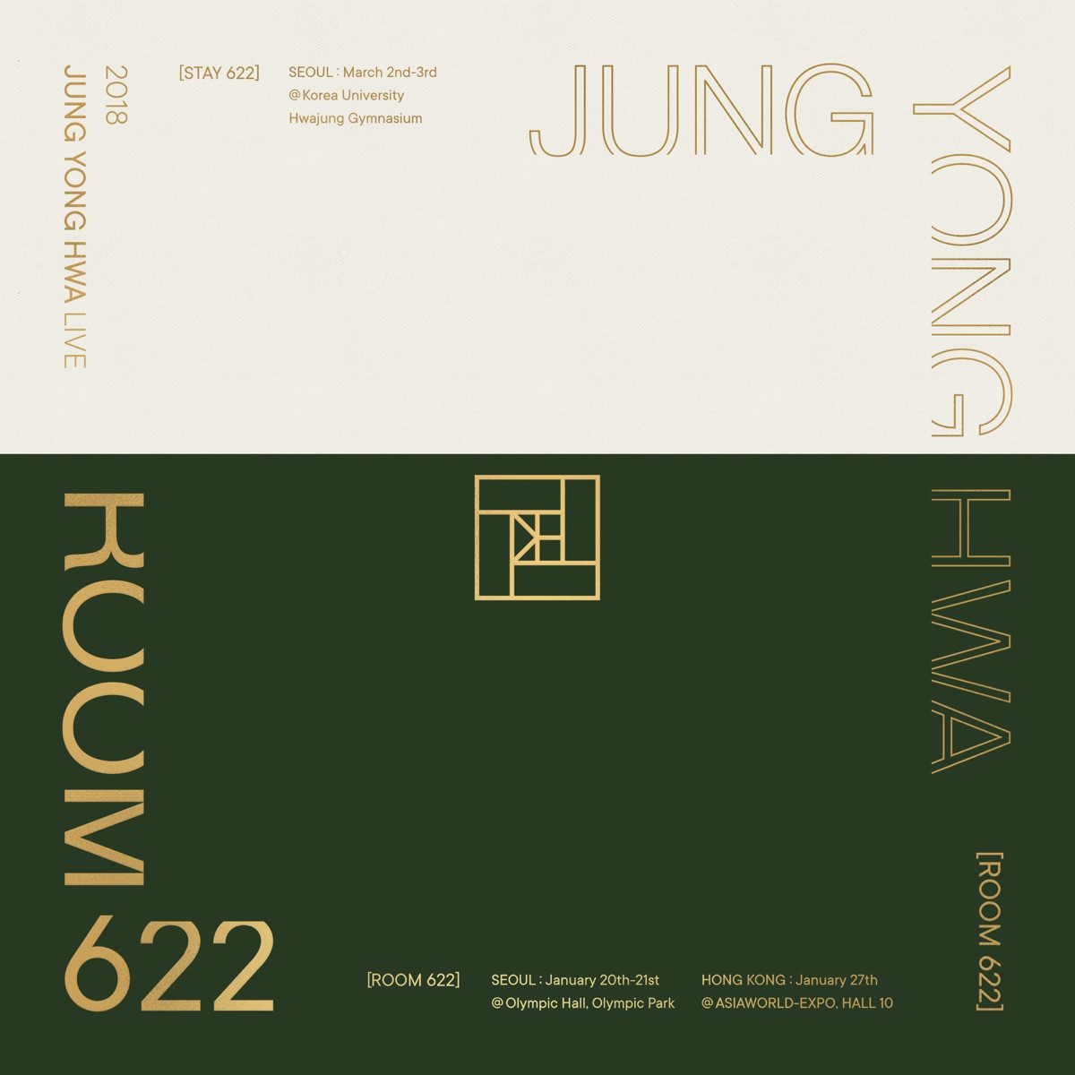Jung Yong Hwa – 2018 Jung Yong Hwa ‘Room 622’ (Live)