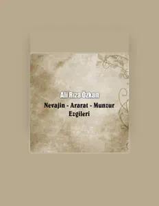 Ali Rıza Özkanを聴いたり、ミュージックビデオを鑑賞したり、経歴やツアー日程などを確認したりしましょう！
