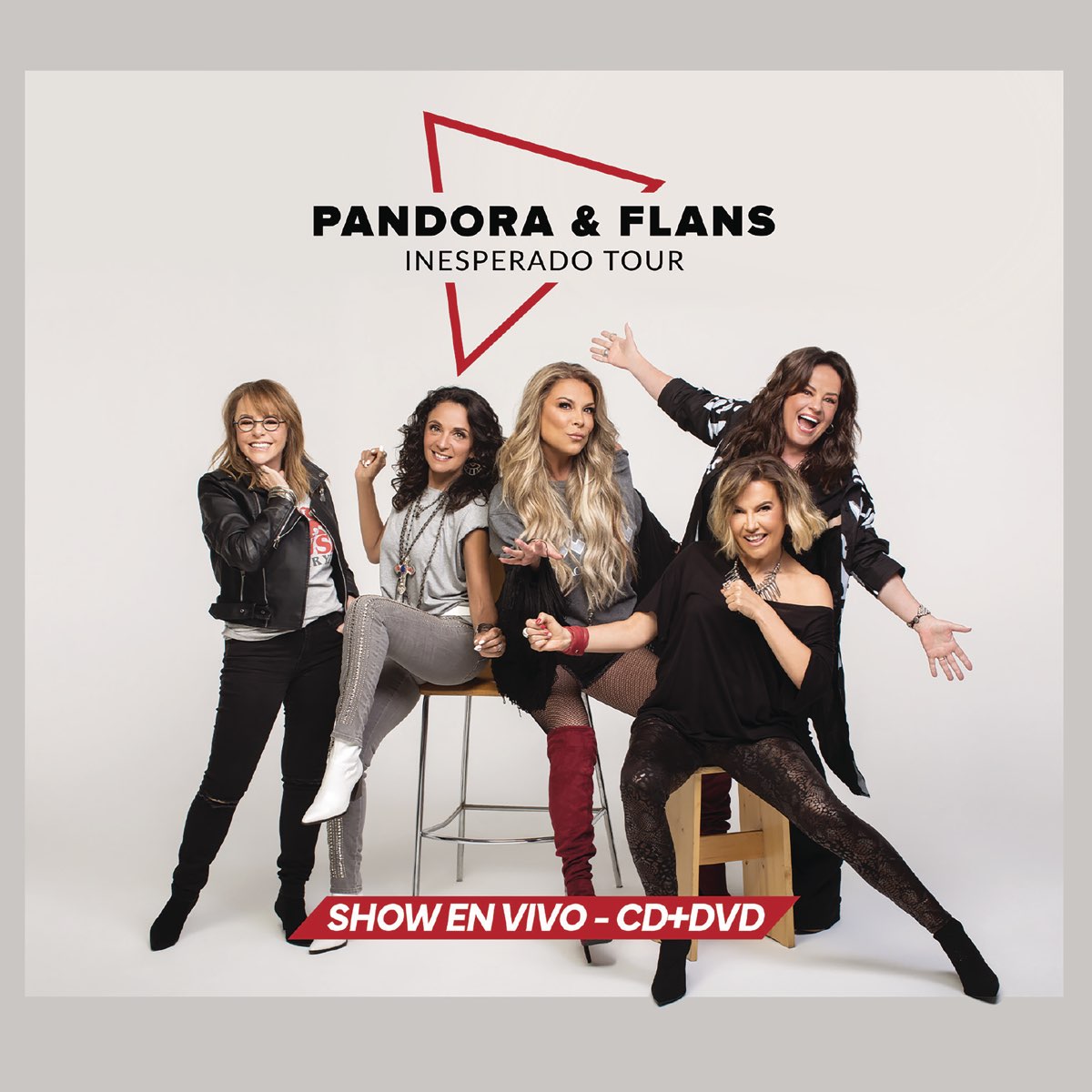 Inesperado Tour (En Vivo)” álbum de Pandora & Flans en Apple Music