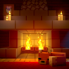 Minecraft Soothing Scenes: Relaxing Fireplace - Samuel Åberg & Minecraft
