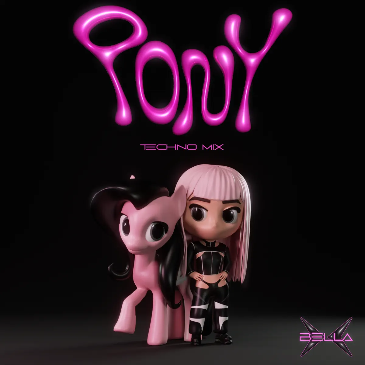 Bella X - Pony (Techno Mix) - Single (2024) [iTunes Plus AAC M4A]-新房子