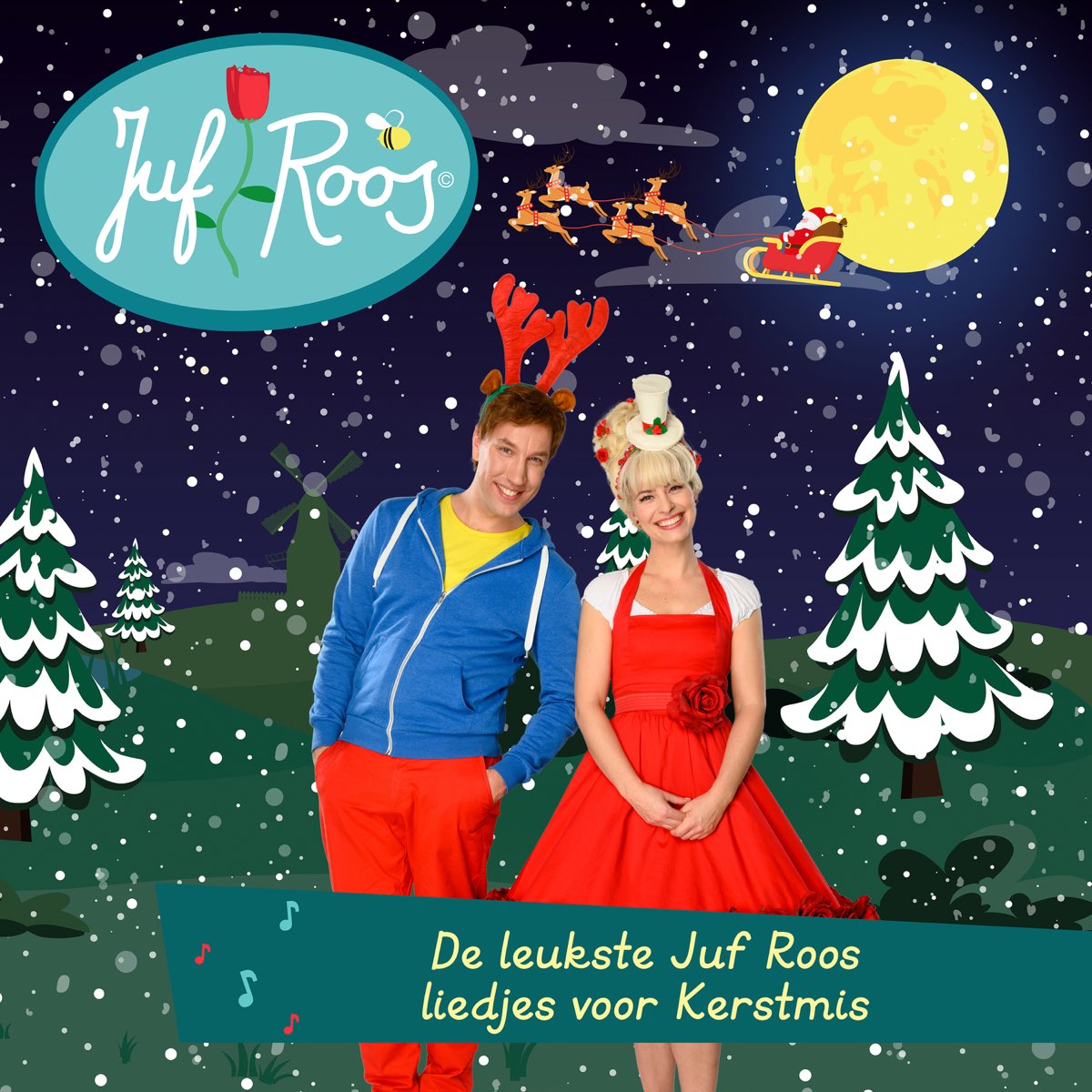 ‎De leukste Juf Roos liedjes voor Kerstmis Album by Juf Roos Apple