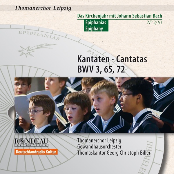 Johann Sebastian Bach: Cantatas / Kantaten BWV 3, BWV 65, BWV 72 (Das Kirchenjahr mit Bach: Epiphanias / The Liturgical Year with Bach: Epiphany Vol. 3)