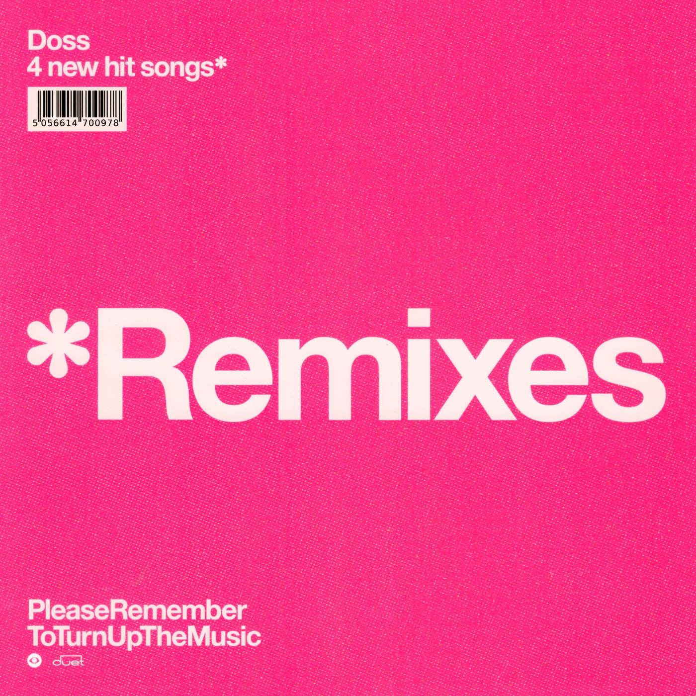 4 New Hit Songs *Remixes by Doss