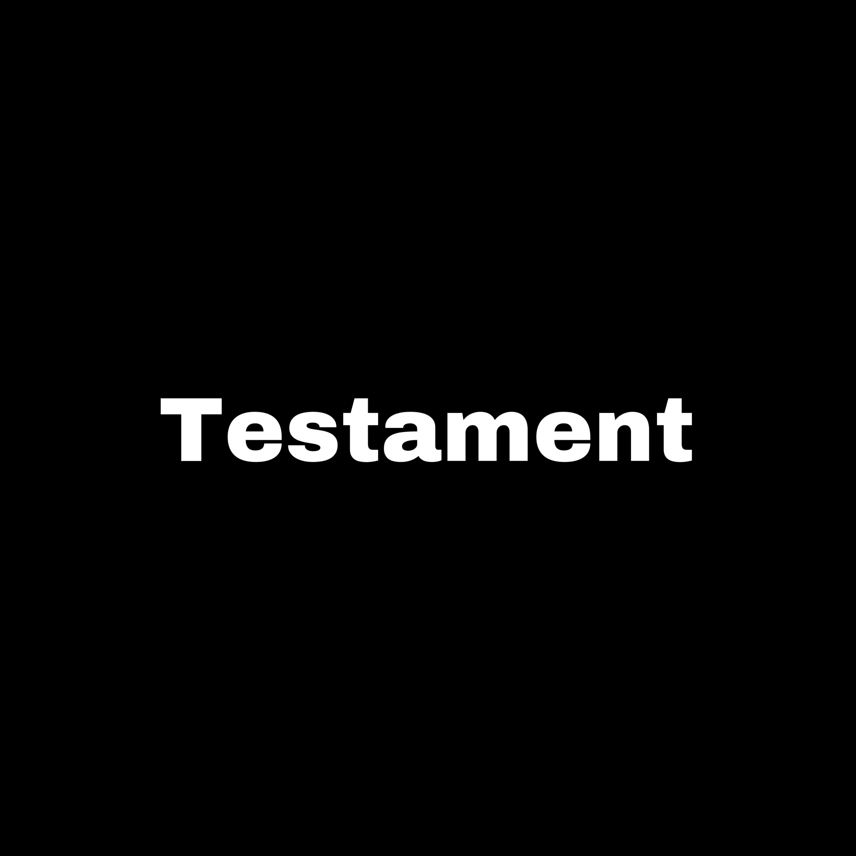 Testament - Single