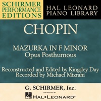 Mazurkas, Op. 68: No. 4 in F Minor, Andantino - Single - Michael Mizrahi
