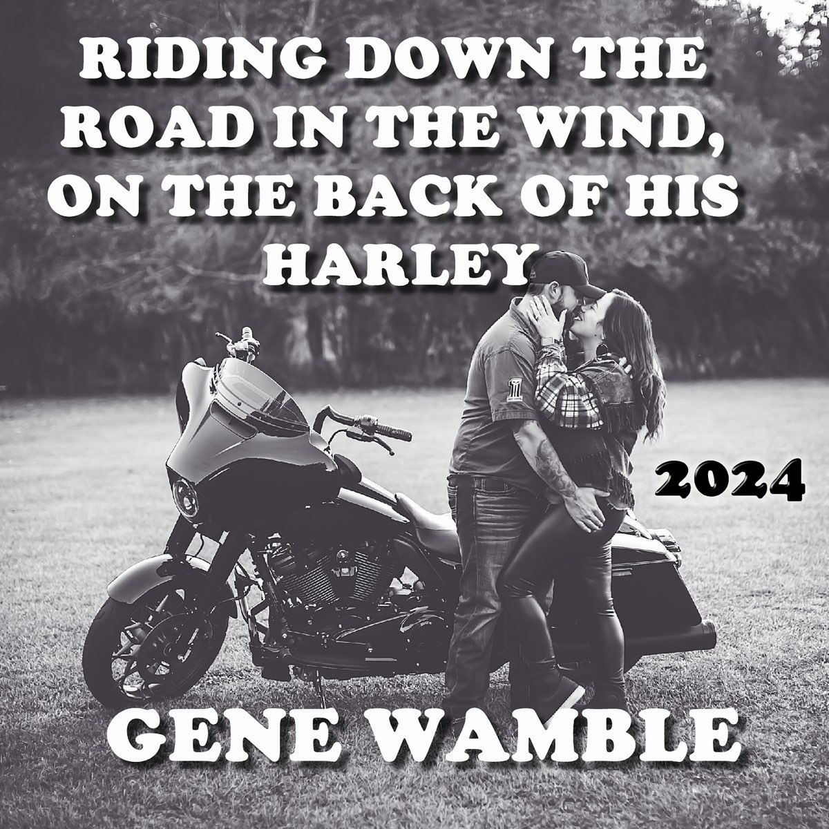 ‎Riding Down the Road in the Wind on the Back of His Harley 2024