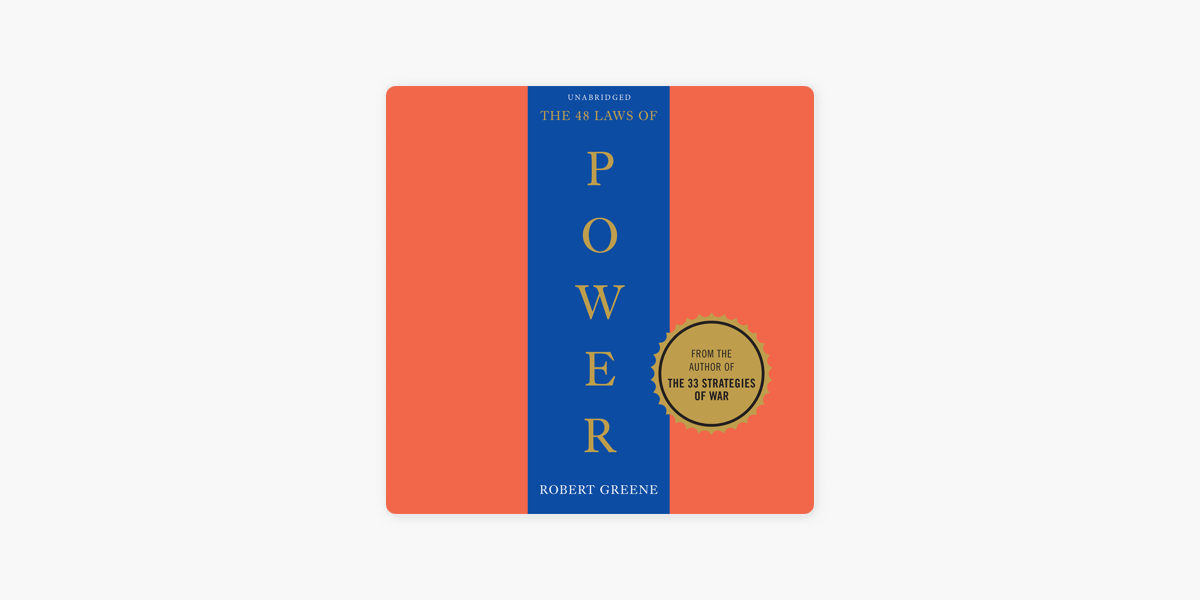 The 48 Laws of Power by Robert Greene