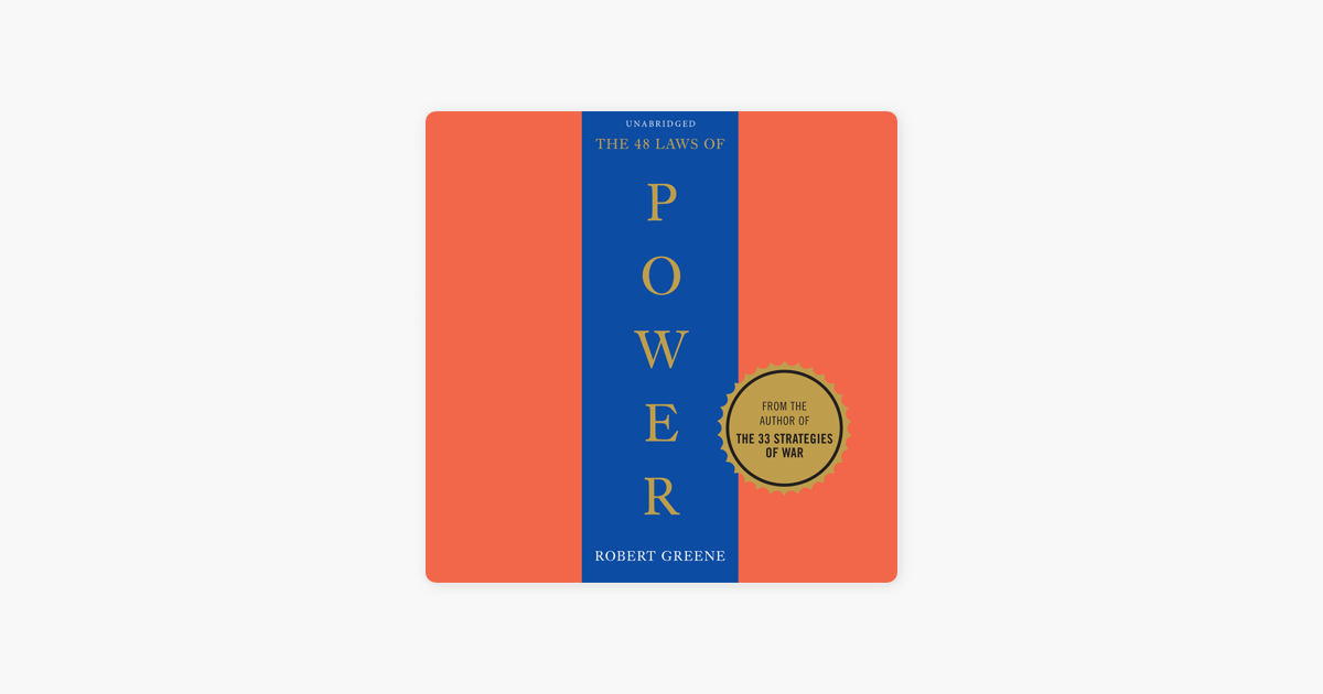 The 48 Laws Of Power, Audiobook, Robert Greene