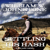 Settling His Hash(Chuckwagon Trail) - William W. Johnstone Cover Art