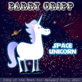 Space Unicorn - Parry Gripp Cover Art