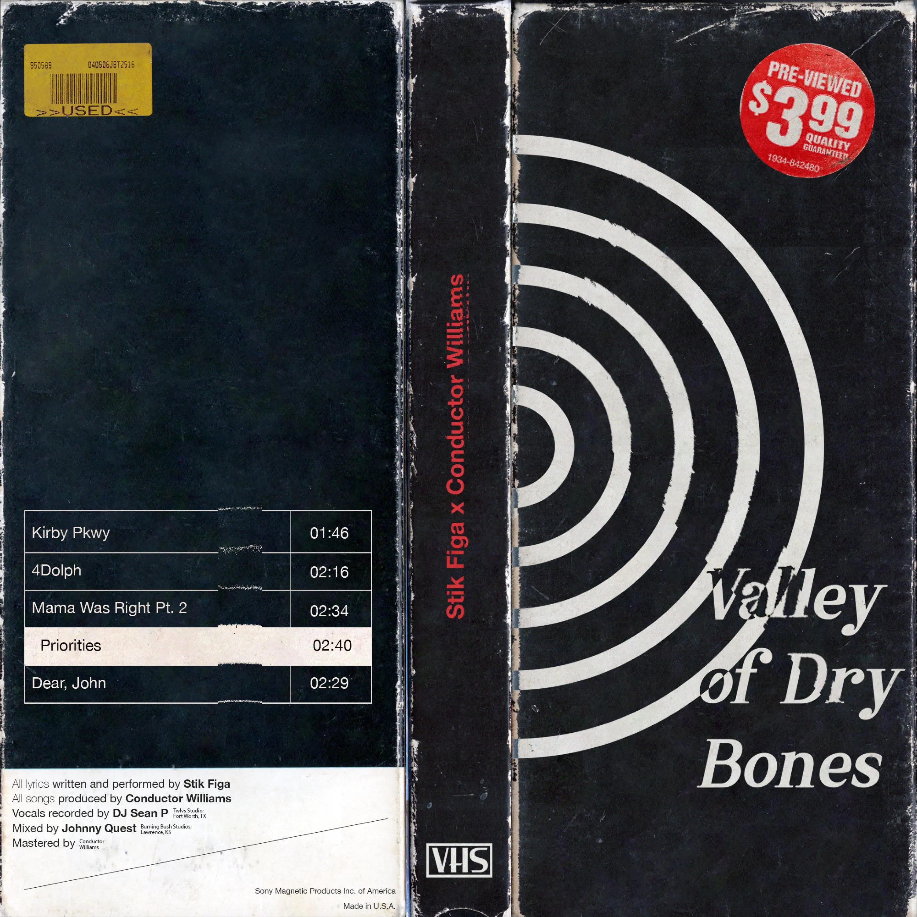 Valley of Dry Bones - EP - album by Stik Figa