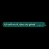 ich will nicht, dass du gehst (feat. trabbey) - Single