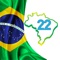 O Brasil é 22 Bolsonaro artwork