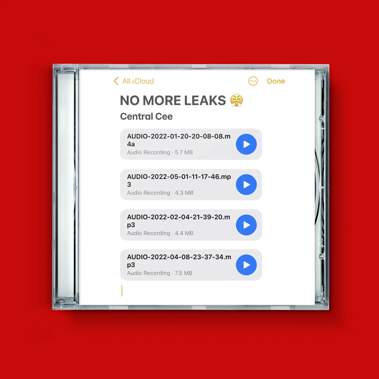 Central Cee – No More Leaks – EP (2022) [iTunes Match M4A]