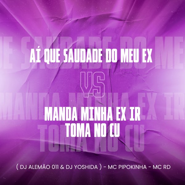 Aí Que Saudade do Meu Ex Vs Manda Minha Ex Ir Toma no Cu (feat. Mc