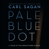 Pale Blue Dot: A Vision of the Human Future in Space (Unabridged) - Carl Sagan Cover Art