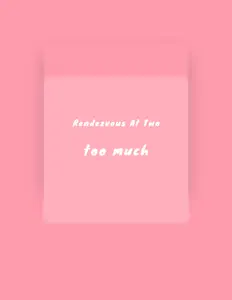 Listen to Rendezvous At Two, watch music videos, read bio, see tour dates & more!