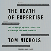 The Death of Expertise - Tom Nichols Cover Art