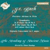 J.C. Bach: Orchestral Works