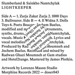 Sainkho Namtchylak & Slumberland - 1000 Days