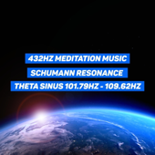 Schumann Resonance - Theta Sinus 101.79Hz - 109.62Hz