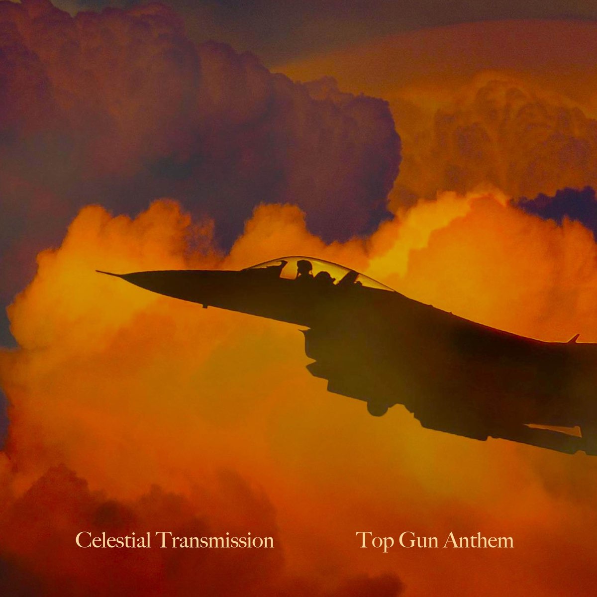 Top Gun Anthem (Synthwave) Single” álbum de Celestial Transmission en