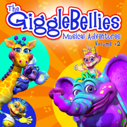 The GiggleBellies Musical Adventures, Vol. 2 - The GiggleBellies Cover Art