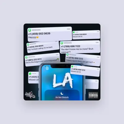 Listen to LA, watch music videos, read bio, see tour dates & more!