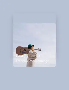 Listen to François Poeydomenge, watch music videos, read bio, see tour dates & more!